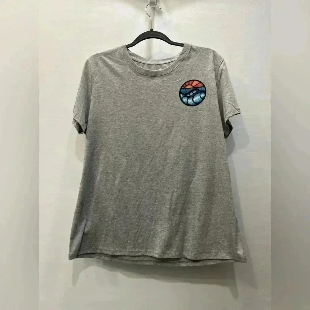 NWOT Hurley Grey Graphic Short Sleeve T-Shirt Size L​